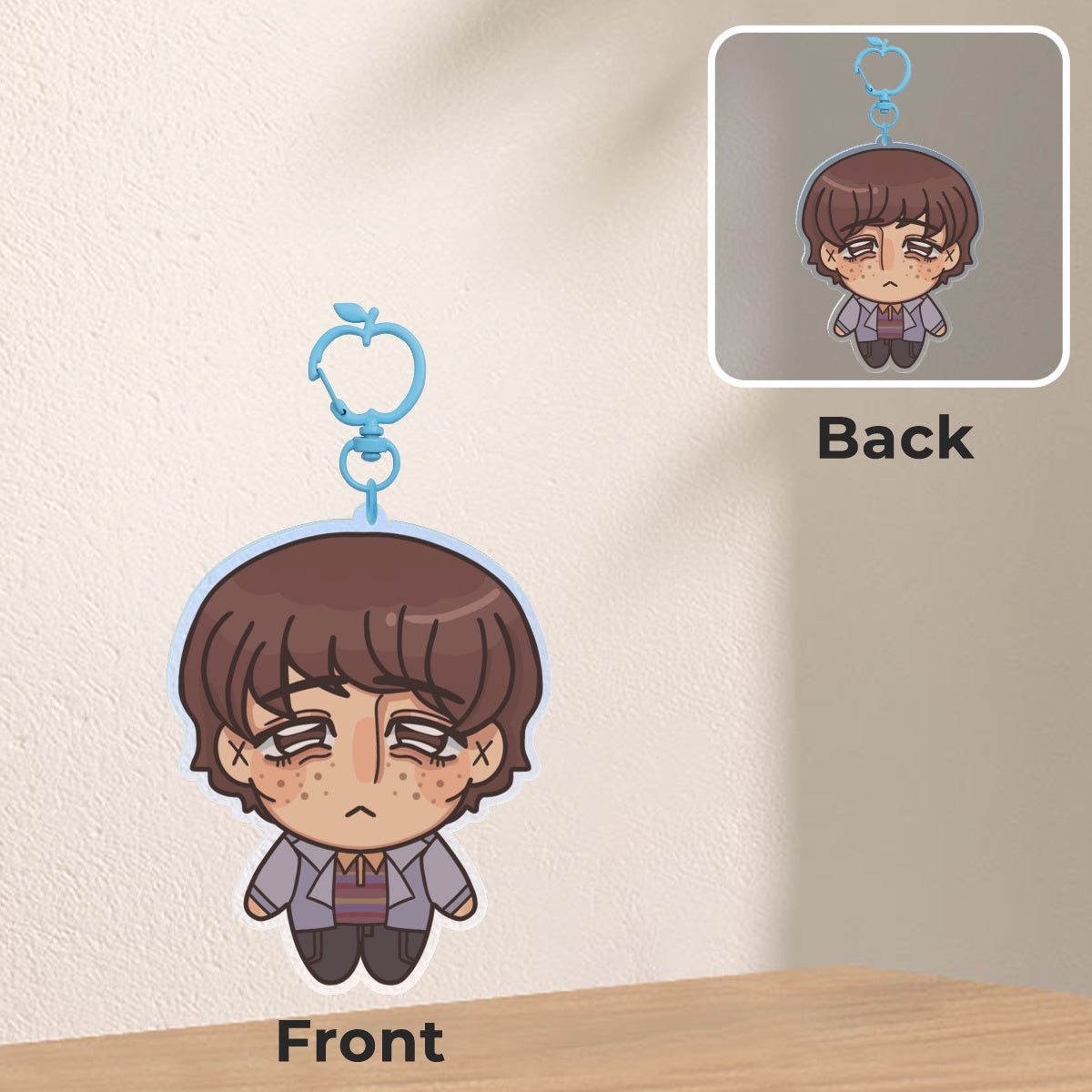 Mike Wheeler S5 Chibi Keychain PRE-ORDER